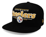 Gorra New Era 9 Fifty Display 19853 Steelers Negro Unitalla