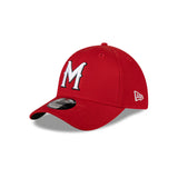 Diablos Rojos del México Pinstripe Ramoncito LMB Game Cap 39THIRTY Elástica