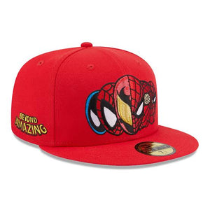 Gorra New Era Spiderman 59FIFTY Fitted Rojo