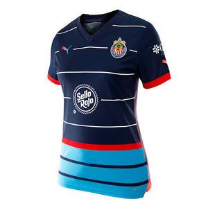 Jersey Puma Chivas Femenil Dama Visita 23-24 Authentic