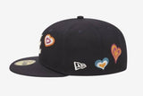 Gorra New era Atlanta Braves Chain stich Heart 59FIFTY