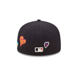 Gorra New era Atlanta Braves Chain stich Heart 59FIFTY