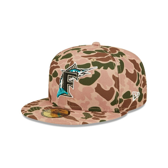 Gorra New era Miami Marlins Duck Camo 59FIFTY