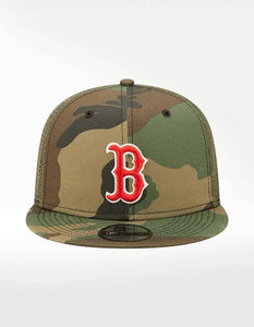 Gorra New era Boston red Sox Camo trucker