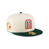 Gorra México M Corduroy 59FIFTY Cerrada Verde