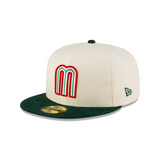 Gorra México M Corduroy 59FIFTY Cerrada Verde