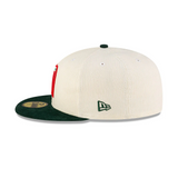 Gorra México M Corduroy 59FIFTY Cerrada Verde