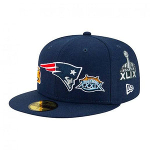 Gorra NFL Patriots 59FIFTY Word champions 59