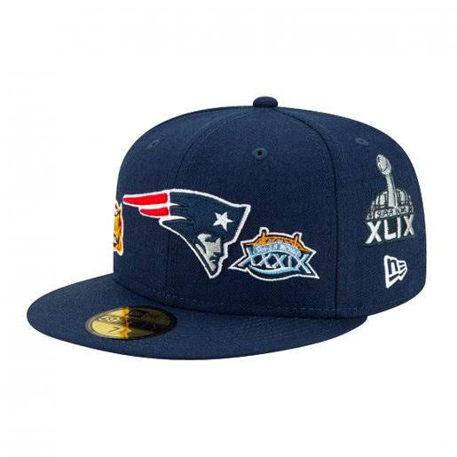 Gorra NFL Patriots 59FIFTY Word champions 59