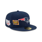 Gorra NFL Patriots 59FIFTY Word champions 59