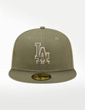 Gorra New Era Los Ángeles Dodgers 59FIFTY TEAM OUTLINE