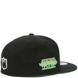 Gorra New era Las vegas Raiders 59FIFTY citrus