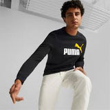 Sudadera Puma  Essentials Two Tone Big Logo Sweater caballero