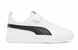Tenis Puma Rickie AC+ PS Blanco Y Negro Para NIños