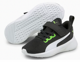 Tenis Puma Flyer Runner V INF Negro Y Verde Infantiles