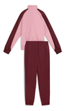 Puma Conjunto Woven Tracksuit Color Rosa/vino Para Mujer