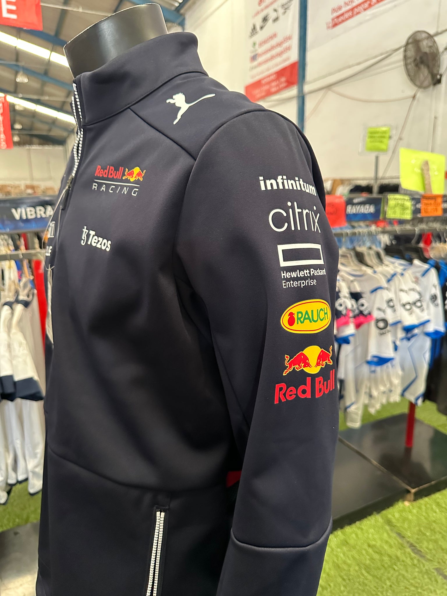 Chamarra Red Bull Racing Team Softshell Caballeros Oferten