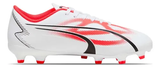 Tachon Puma Ultra Play FG/AG Blanco - Negro - Fire Orchid Para niño