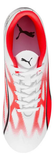 Tachon Puma Ultra Play FG/AG Blanco - Negro - Fire Orchid Para niño