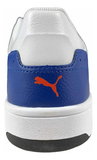 Tenis Puma Rebound JOY Lo Blanco Azul y Rojo Infantil