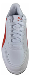 Tenis Puma Rebound JOY Lo Blanco Azul y Rojo Infantil
