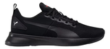 Tenis Puma Flyer Runner Color Negro Con Tonos Rojos Para Adultos