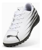 Tenis Deportivo Puma Attacanto II TT Blanco y Negro Juvenil