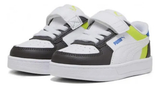 Tenis Puma Caven 2.0 Block Ac+inf Puma White-coal-lime-royal Infantiles