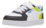 Tenis Puma Caven 2.0 Block Ac+inf Puma White-coal-lime-royal Infantiles