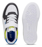 Tenis Puma Caven 2.0 Block Ac+inf Puma White-coal-lime-royal Infantiles