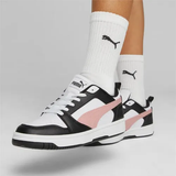 Tenis Puma Rebound V6 Low Blanco Future Pink Para Adulto