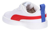 Tenis Puma Rickie Ac Infantil Blanco Rojo Azul