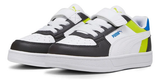 Tenis Puma Caven 2.0 Block Ac Blanco Velcro Infantil