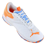 Tenis Puma Padel Solarattack Rct White - Orange - Light Bl Para Adultos