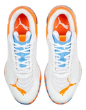 Tenis Puma Padel Solarattack Rct White - Orange - Light Bl Para Adultos