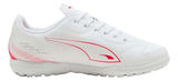 Tenis Puma Vitoria Ii Tt Jr Blanco - Rojo Juvenil