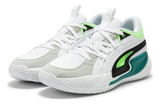 Tenis Puma Court Rider Chaos Blanco Fizzy Lime Para Adulto