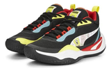 Tenis Puma Playmaker Spongebob Jr Negro Con Caricatura Para Adultos