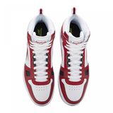 Tenis Reebok Resonator Mid Rojo y Blanco Para Adultos