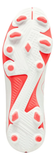 Tachon Deportivo Puma Future Play FG/AG Blanco - Fire Orchid Para Caballeros