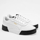 Tenis Puma Carina 2.0 Blanco Y Negro Para Damas