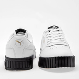 Tenis Puma Carina 2.0 Blanco Y Negro Para Damas