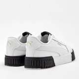 Tenis Puma Carina 2.0 Blanco Y Negro Para Damas