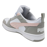 Tenis Puma Rebound V6 Low Blanco - Gris Para Adulto