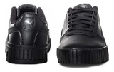 Tenis Puma Carina 2.0 Negro Con Plataforma Para Damas