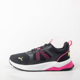 Tenis Puma Anzarun 2.0 Negro y Rosa Infantiles