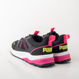 Tenis Puma Anzarun 2.0 Negro y Rosa Infantiles