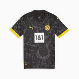BVB Away Jersey Replica puma black-cyber yellow