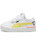 Tenis Puma Carina 2.0 SpongeBob Blanco Para Niños