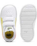 Tenis Puma Carina 2.0 SpongeBob Blanco Para Niños